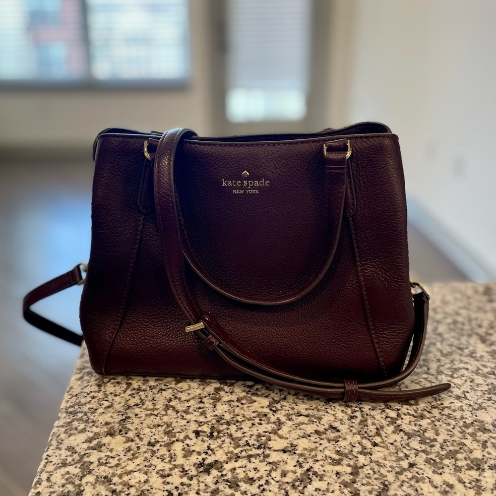 Kate Spade Burgundy Purse